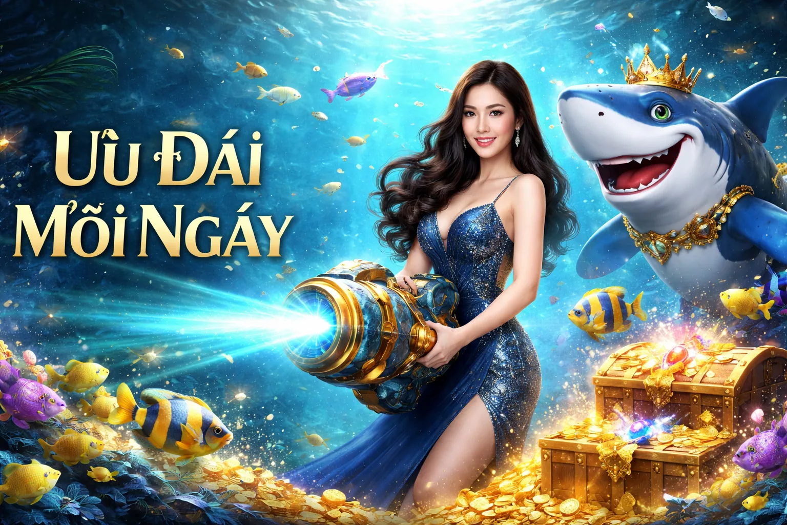 Thế giới trò chơi bắn cá sống động tại SV368 Thomo
